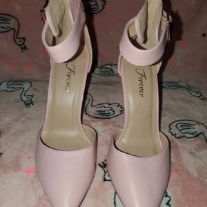 Forever 21 Blush Pink Pointed Heels